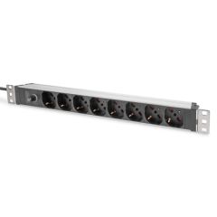 DIGITUS DN-95410-IT - Power strip (rack-mountable) - AC 230 V - i
