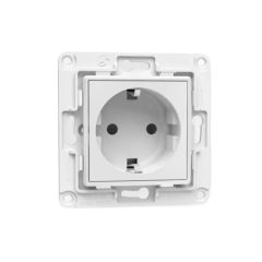 Shelly Wall Socket EU / Type E / White / 1 pc(s) | Shelly_WS_EU_w