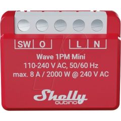 Shelly · Unterputz·""Wave 1PM Mini""· Relais· | Shelly_W_1PM_Mini