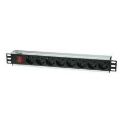 Intellinet 19" Rackmount 8-Way Power Strip - German Type | 207157