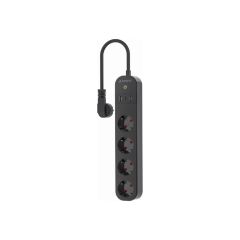 Gembird TSL-PS-S4U-01 - Smart power strip - AC 230 V - 3680 Watt