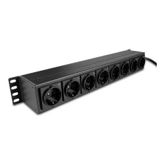 LINDY - Power distribution strip (rack-mountable) - schuk | 73025