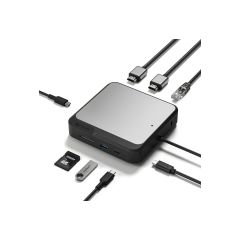 ALOGIC CH2 - Docking station - USB-C - 2 x HDMI - 1GbE | DUCH2