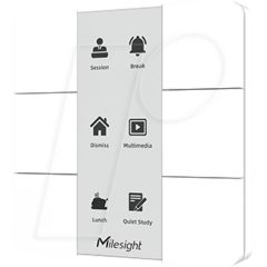 Milesight LoRaWAN control panel, 6 buttons  WS136868M