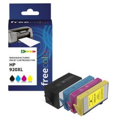 freecolor Patrone HP 920XL color BKCMY remanufactured K10319F7