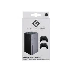 Floating Grip XBOX Series X Wall Mount system by FLOATING GRIP - black