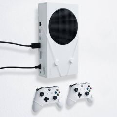 Floating Grip Xbox Seriex S Wall Mount By Floating Grip white