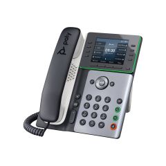 Poly Edge E350 VoIP phone with caller IDcall waiting 82M89AA
