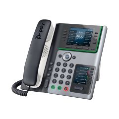 Poly Edge E450 VoIP phone with caller IDcall waiting 82M90AA