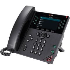 Poly VVX 450 VoIP phone 3way call capability SRTP, 8B1L7AAAC3