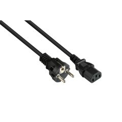 Alcasa P0030-S015 / 1.5 m / Power plug type E+F / C13 coupler / H