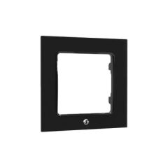 Shelly - Mounting frame - wall - 1 gang - black | Shelly_WF_1_s