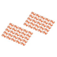 Digitus Color clips for Patch cable - Orange / Colour co | A-CC-O