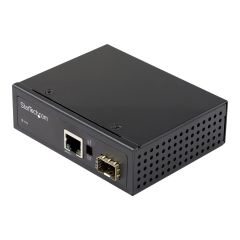 StarTech.com Industrial Fiber to Ethernet Media Conver | IMC1GSFP