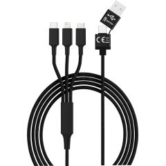 smrter Charging cable, USB USB-C to micro USB SMRTER_HYDRA_ULT_BK