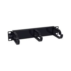 Equip 10" Cable Management Panel, 1U, Black 327341