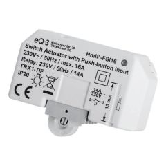 Homematic Switching actuator with pushbutton input (16 A)