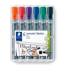 STAEDTLER Lumocolor flipchart marker 356 B WP6