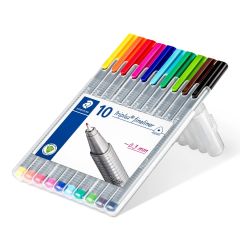 STAEDTLER triplus fineliner 334 Triangular fineliner 334 SB10
