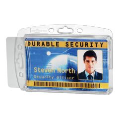 DURABLE ID card holder ENCLOSED for 2 cards 892419