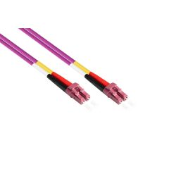 Kabelmeister LDM4-LC-050 / 5 m / LC/UPC / OM4 / LC / LC / 50 µm