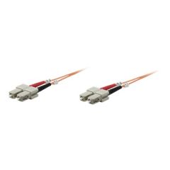 Intellinet Fiber Optic Patch Cable, OM1, SC/SC, 1m, Oran | 515818