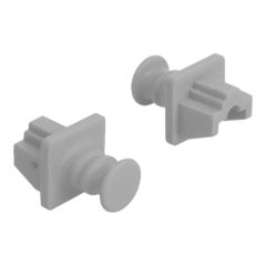 DeLOCK for RJ45 - Dust cover - grey (pack of 10) | 86508