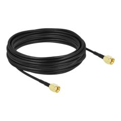 Delock - Antenna cable - RP-SMA plug to RP-SMA plug - 10  | 90475