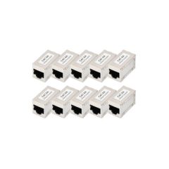 Digitus CAT 6A modular couplers, shielded -10 piece | DN-93905-10