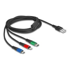 Delock - Power cable - USB (power only) (M) to USB-C (pow | 90156