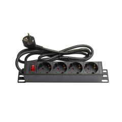 Good Connections GC-N0075 - 4 AC outlet(s) - Indoor - Type F - Al