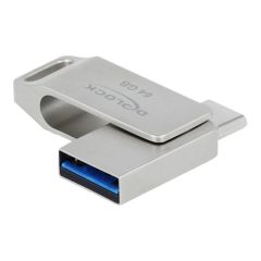 DeLOCK - USB flash drive - 64 GB - USB 3.2 Gen 1 / USB-C | 54075