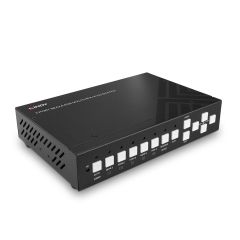 Lindy 5 Port Seamless Multiview KVM Switch, 4096 x 2160 p | 32330