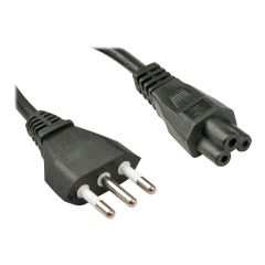 Lindy - Power cable - IEC 60320 C5 to CEI 23-16/VII (M) - | 30408