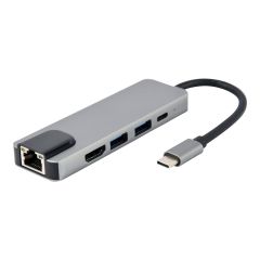 Cablexpert A-CM-COMBO5-04 - Docking station - USB-C 3.1 - HDMI -