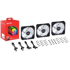 XPG VENTO 120 ARGB PWM (pack of 3) Black / Fan / 12 cm | 75261486