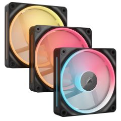 Corsair iCUE Link LX120-R RGB Starter Kit, black,