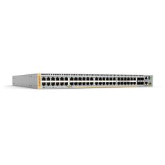 48-port 10/100/1000T stackable switch with 4  | AT-X930-52GTX-B01