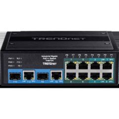 TRENDnet 10PORT INDUSTRIAL GIGABIT 400W Switch 1 Gbps TIBG108