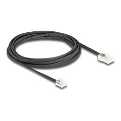 Delock - Phone cable - RJ-45 (M) to RJ-11 (M) - 3 m - bla | 88037
