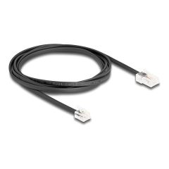 Delock - Phone cable - RJ-45 (M) to RJ-11 (M) - 2 m - fla | 88036