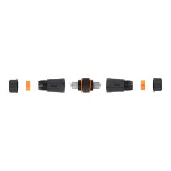 Delock - Network coupler - LSA to LSA - STP - black | 87186