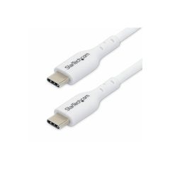 White USB C Charging Cord - USB cable - 24 pin US | USB2CC1MNCWHE