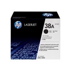 HP 38A - Black - original - LaserJet - toner cartridge (Q1338A) -