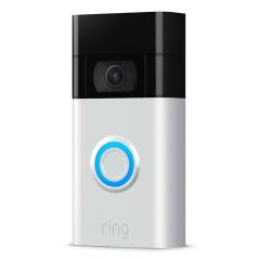 Ring Battery Video Doorbell - SN - EU, Nickel, Satin | B0BZWQP9Z1