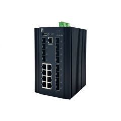 LevelOne L2 Plus Managed Industrial Switch  IGX2072
