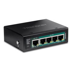 TRENDnet TI-B541 - Switch - industrial, with PoE pass-through - 1
