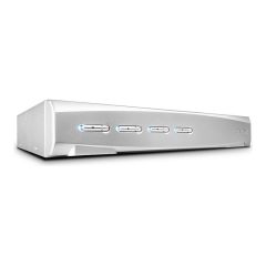 Lindy 4 Port DVI-I Single Link, USB 2.0 &amp Audio KVM Sw | 39337