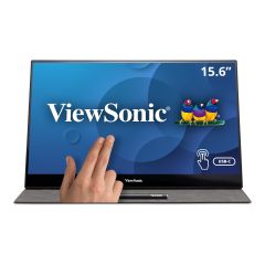 ViewSonic TD1655 - LED monitor - 16" (15.6" viewable) - portable