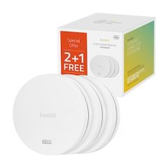Hombli smarter Rauchmelder weiß 2+1 Promo Pack | HBPP-0116